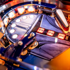 The Mandalorian Pro pinball graphics.