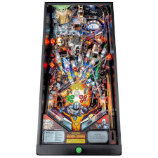The Mandalorian Pro pinball machine playfield.