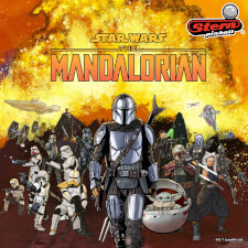 The Mandalorian Premium pinball poster.