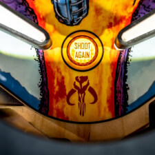 The Mandalorian Premium pinball ball fall point.
