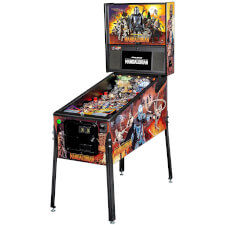 The Mandalorian Premium pinball cabinet side.