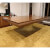 The Volcano Slate Bed pool table in cherry with top.