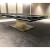 The Volcano Slate Bed pool table in black installed.