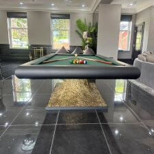 The Volcano pool table installed by our team.