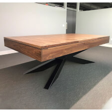 The Spider Slate Bed pool table with top.