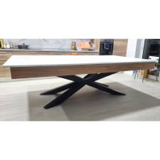 The Spider Slate Bed pool table with top.