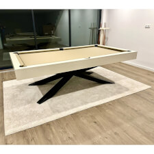The Spider Slate Bed pool table with top.
