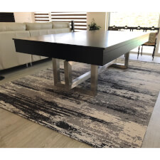 The Pixel slate bed pool table with top.