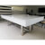 The Pixel slate bed pool table in a room with top.