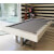 The Pixel slate bed pool table in a room in glossy white.