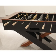 The Olympus Football table close up.