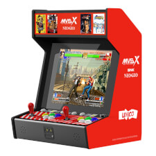 The MVSX Neo Geo bar top arcade.