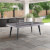 The California ready for table tennis in Stone finish.