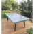 The California in Storm Grey with tabletop fitted.