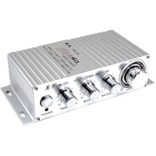 The adjustable stereo amplifier.