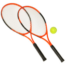 The Sure Shot Quick Fit 3 in 1 tennis rackets.