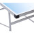 Safety bumpers on table corners.