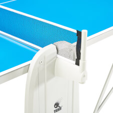 The Quickfold Outdoor tennis table net.