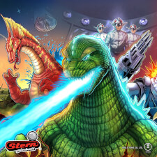 Godzilla Pro Pinball playfield details