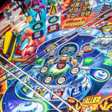 Godzilla Pro Pinball playfield details.