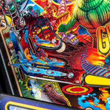 Godzilla Pro Pinball playfield features.