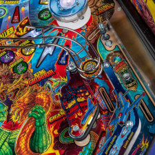 Godzilla Pro Pinball playfield details.
