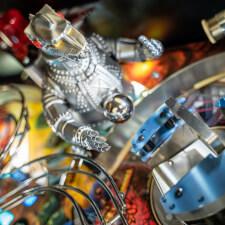 Stern Godzilla Premium pinball machine artwork.