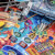 Stern Godzilla Premium pinball machine artwork details.