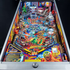 Stern Godzilla Limited Edition pinball machine playfield.