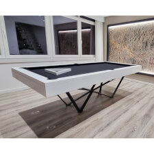 The Scorpion slate bed pool table.