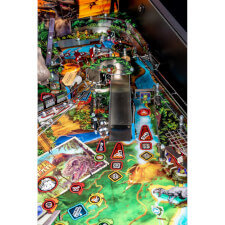 The Jurassic Park Pin Playfield.