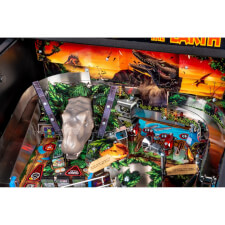The Jurassic Park Pin Playfield.