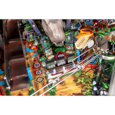 The Jurassic Park Pin Playfield.