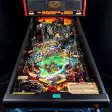 The Jurassic Park Pin Playfield.