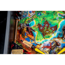 The Jurassic Park Pin Playfield.