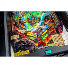 The Jurassic Park Pin Playfield.
