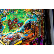The Jurassic Park Pin Playfield.