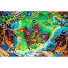The Jurassic Park Pin Playfield.