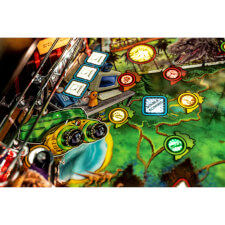 The Jurassic Park Pin Playfield.
