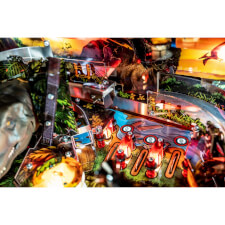 The Jurassic Park Pin Playfield.