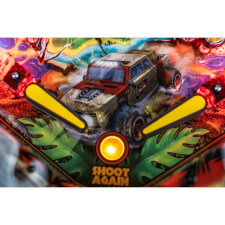 The Jurassic Park Pin Playfield.