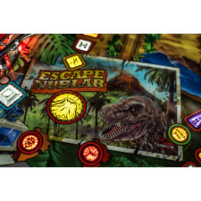 The Jurassic Park Pin Playfield.