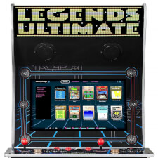 The AtGames Legends Bitpixel marquee.