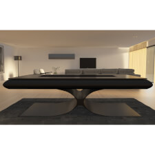 The Edra Pool Table in black.