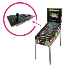 The Control Panel for the Legends Pinball