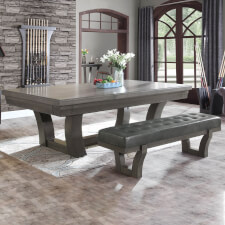 The Whistler pool table with top.
