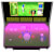 The Golden Tee controls with glow.