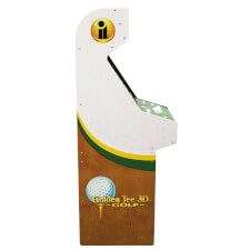The Golden Tee arcade.
