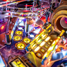 The Rush Premium Pinball features.