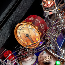 The Stern Premium pinball feautures.